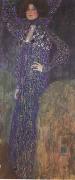 Gustav Klimt Portrait of Emilie Floge (mk20) Sweden oil painting reproduction